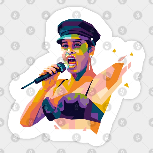 Selena Sticker by REKENINGDIBANDETBRO